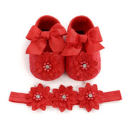 Floret lace women's baby shoes soft soled baby shoes baby shoes walking shoes princess shoes
