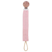 Products Beech Pacifier Clip To Soothe Baby Cotton And Hemp
