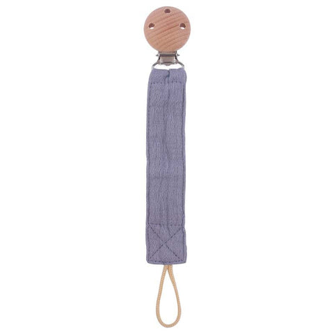 Products Beech Pacifier Clip To Soothe Baby Cotton And Hemp